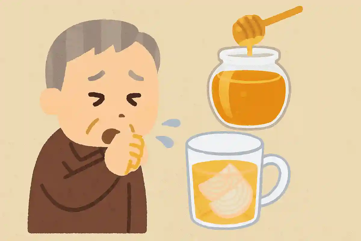 せきが止まらないときに、はちみつにある野菜を漬け込んだ汁を飲むと治まります。ある野菜とは何でしょうか?