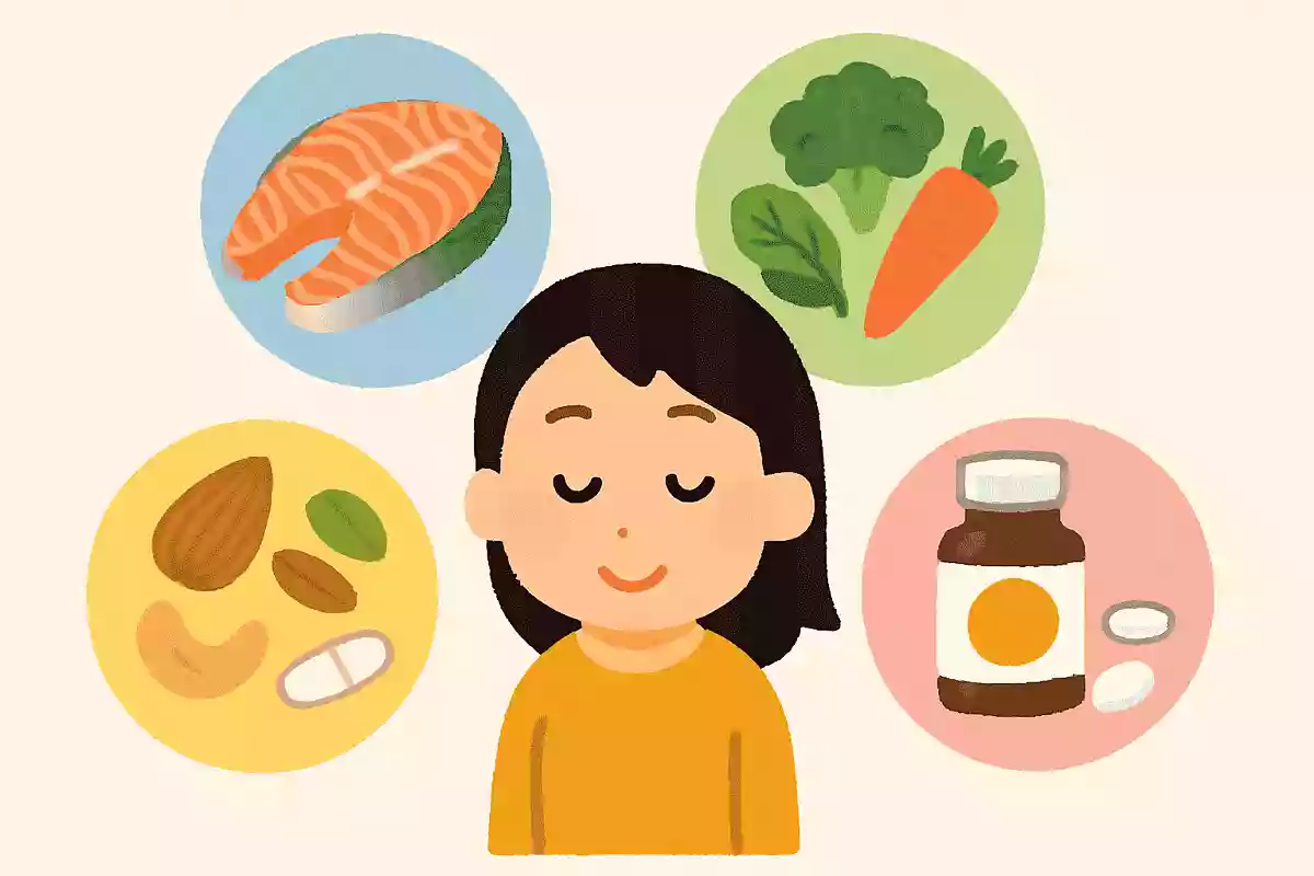 ストレスをたまりにくくするための栄養素は何？