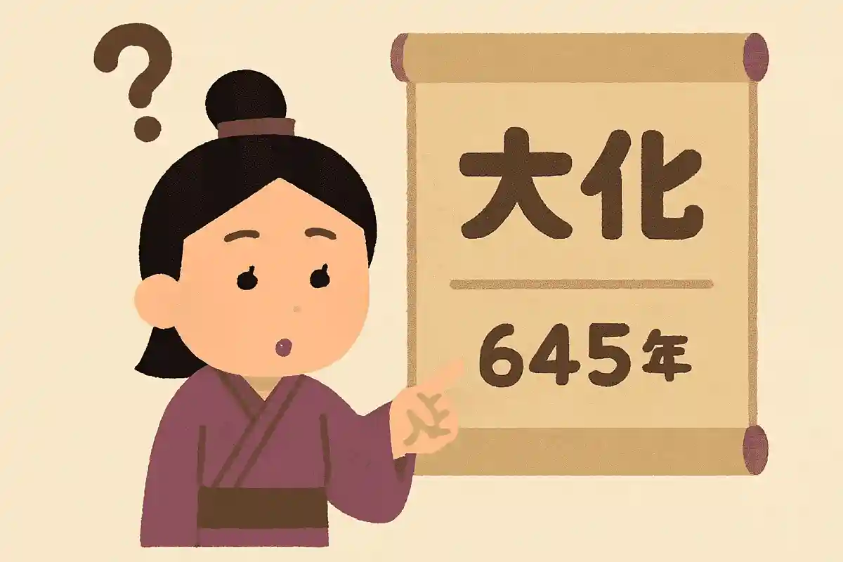 大化の改新が起きた年はいつ？