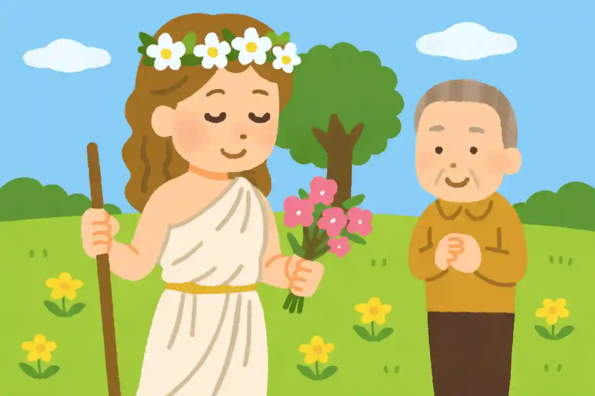 5月は英語でMayですが、これはローマ神話の女神の名前をモチーフにしている