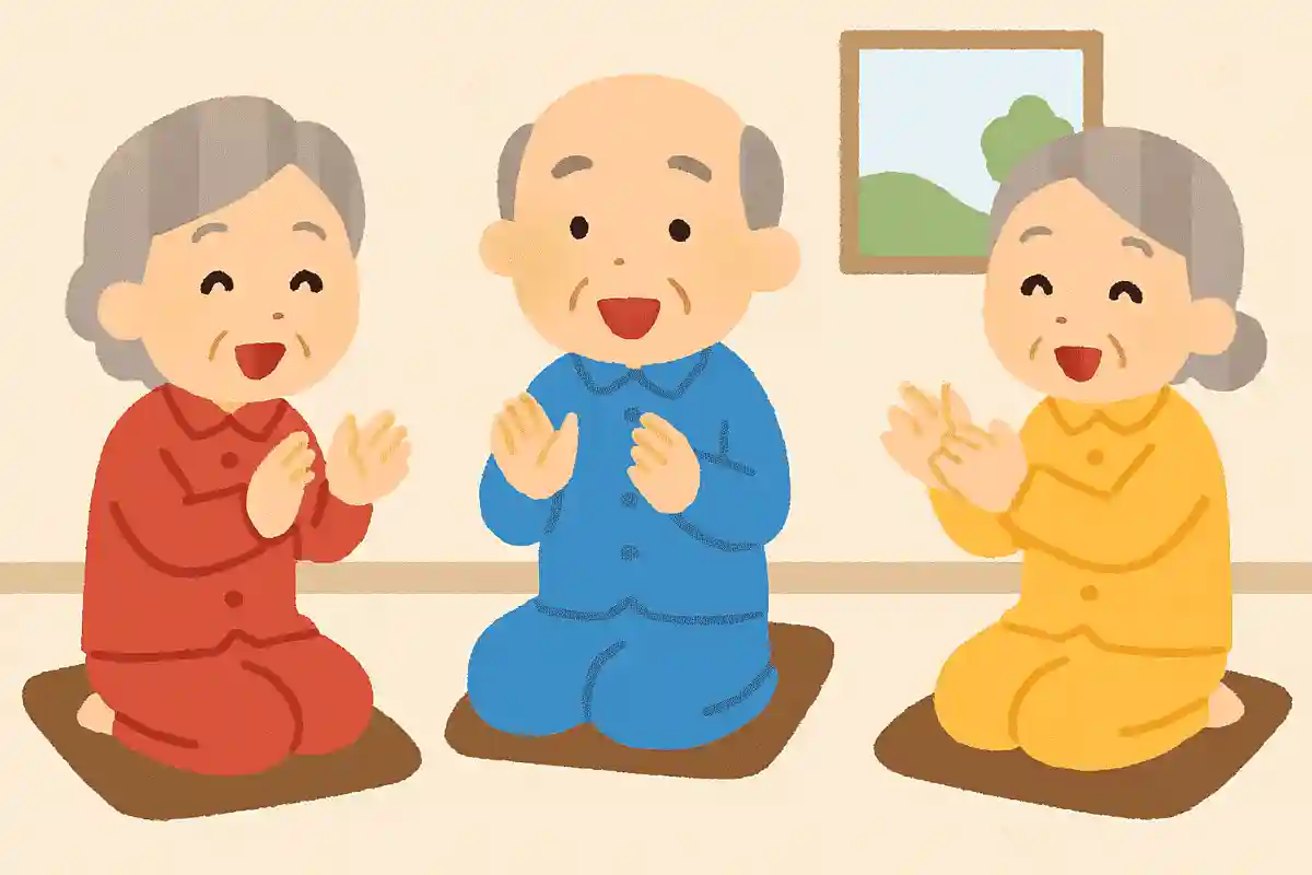 赤パジャマ青パジャマ黄パジャマ