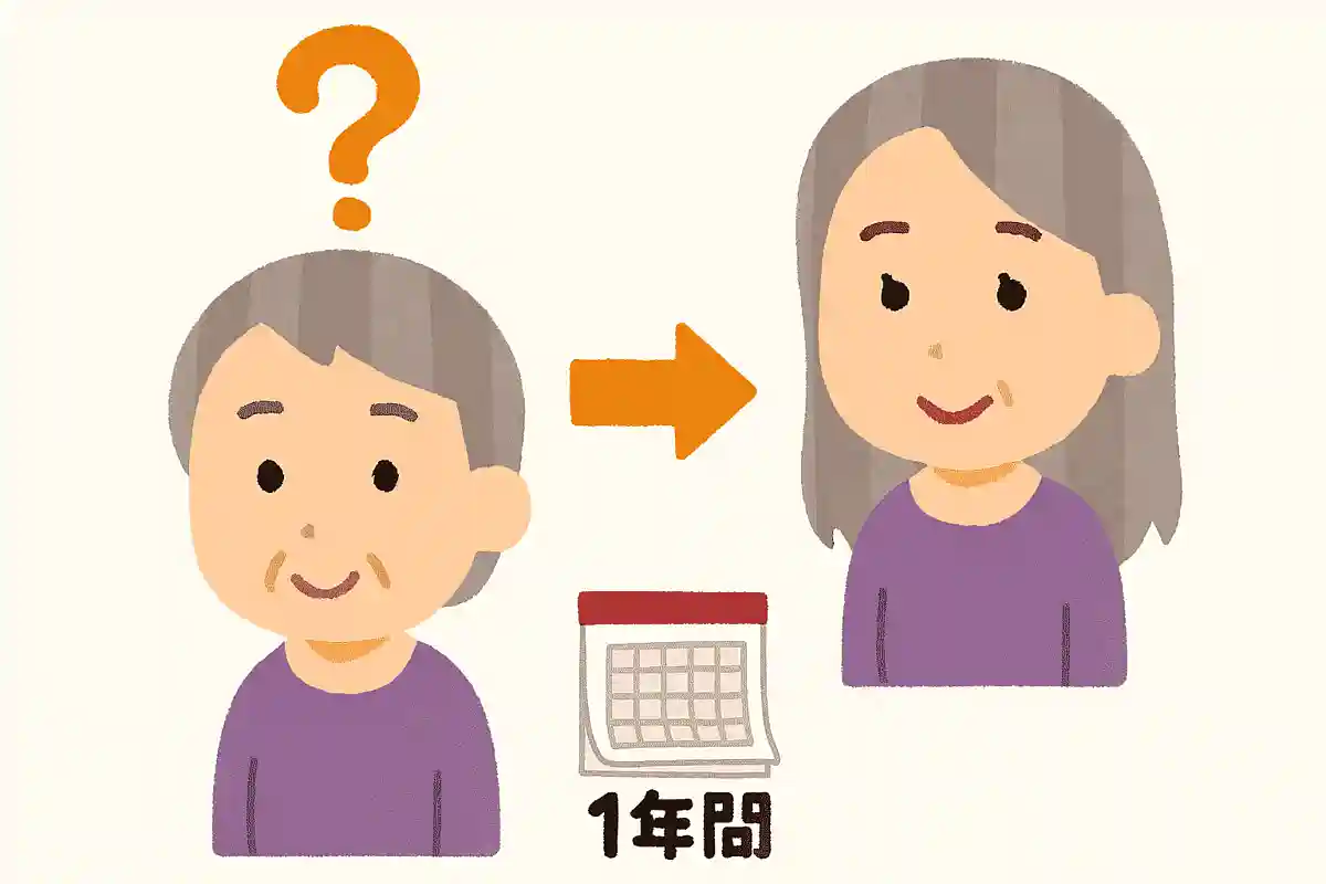 髪の毛は1年でどれくらい伸びるでしょうか?