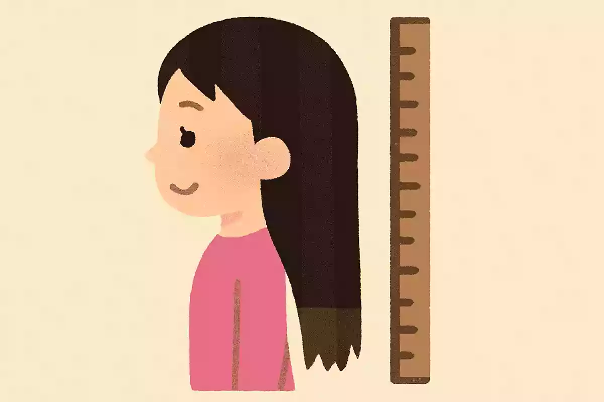 髪の毛は1年でどれくらい伸びるでしょうか？