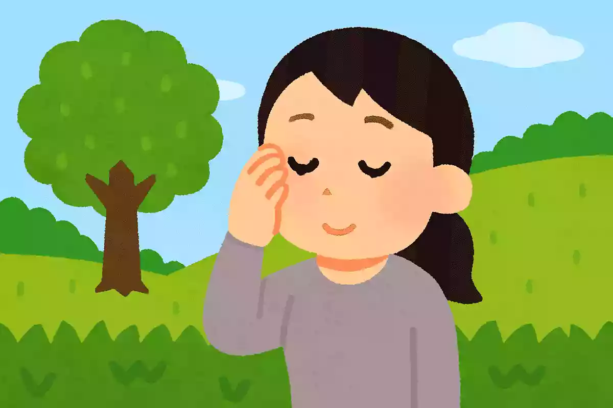 目が疲れているときは何色を見るといいでしょう？