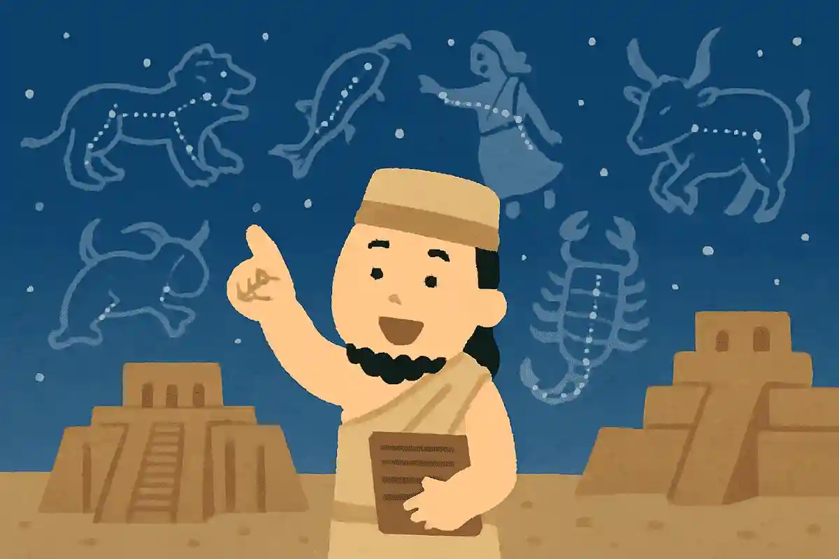 星座は約5000年前のメソポタミア地方で生まれた