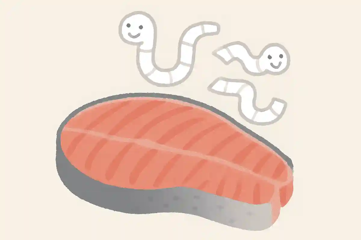 アニサキスは切っても死なない