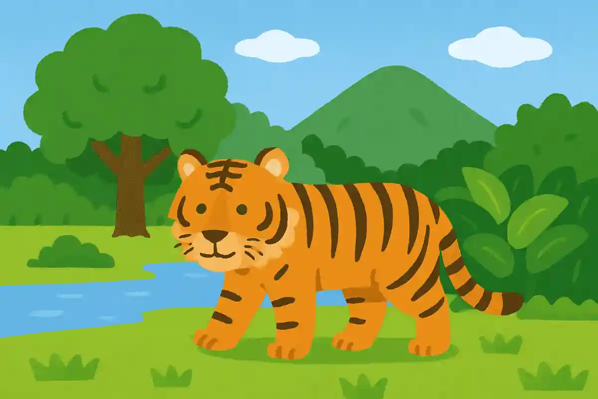 トラはどんな場所で暮らしているでしょうか？