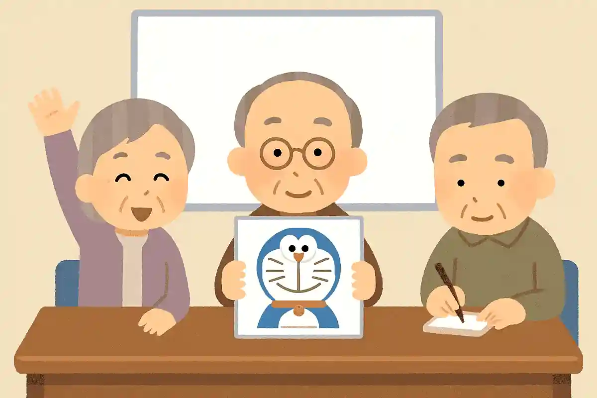 未来からやってきた猫型ロボットが活躍するアニメの名前は？