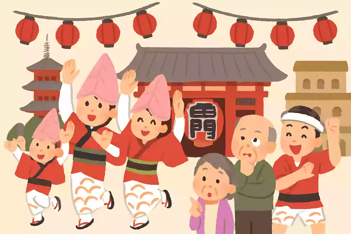 浅草ではダンスのお祭りが行われます。何のダンスでしょうか？