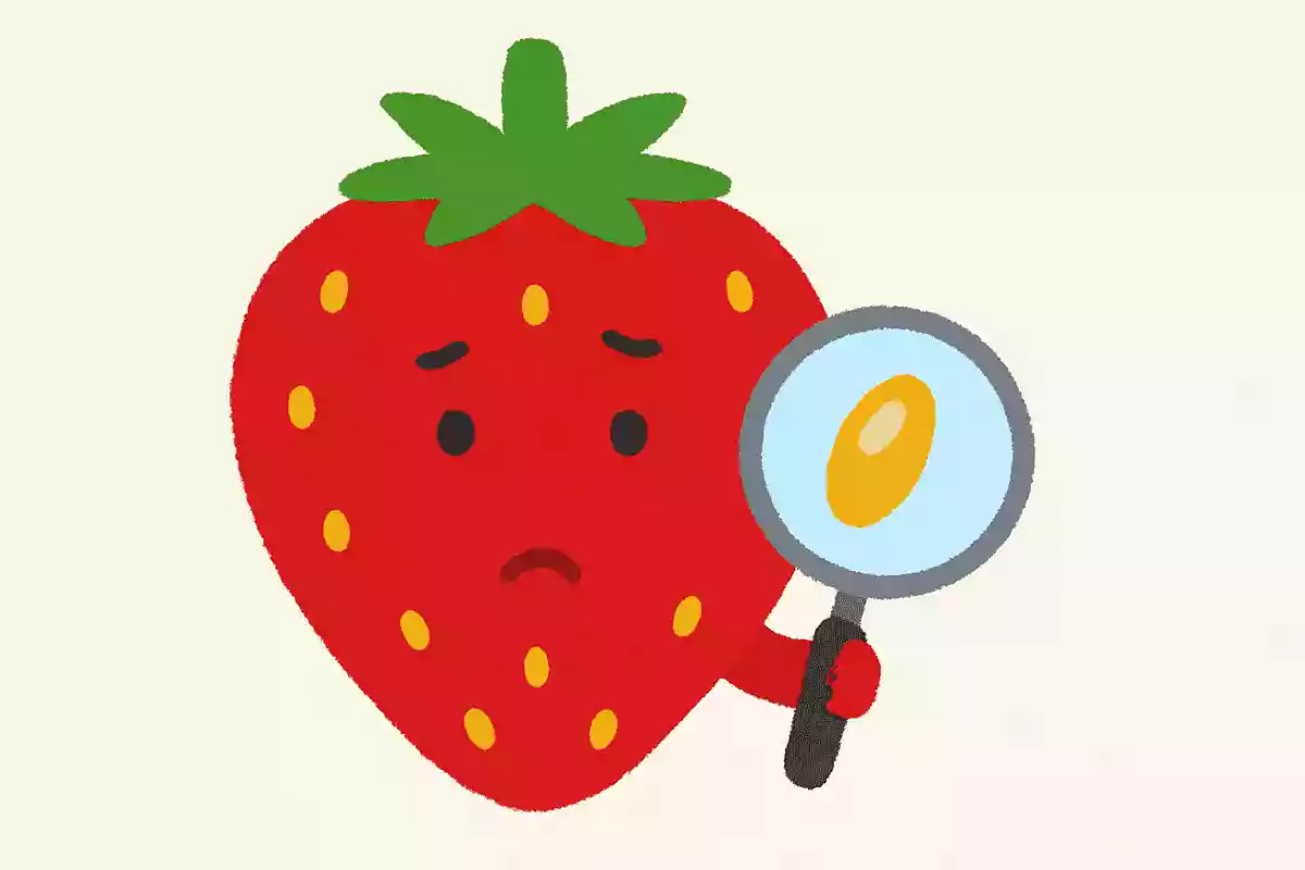 いちごのつぶつぶは何?