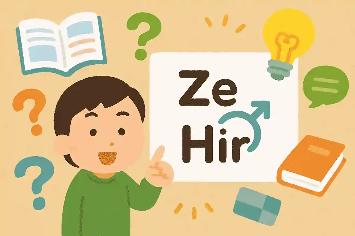 「Ze」「Hir」は性別に関係なく使える代名詞