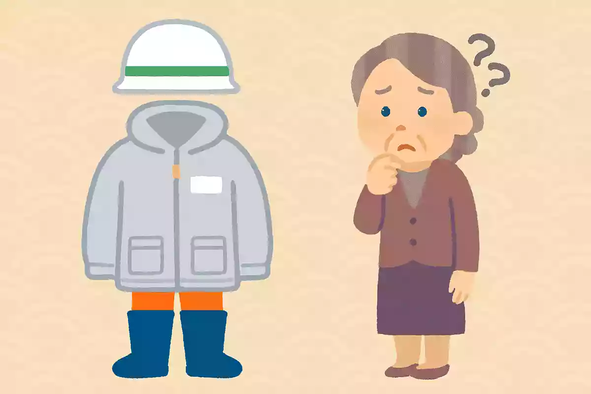 避難時に適した服装は何？