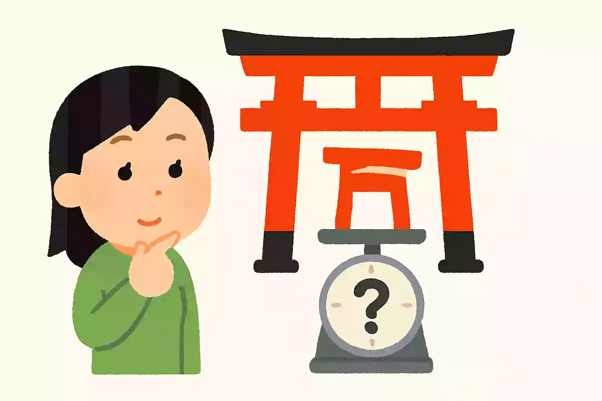 千本鳥居の1本の重さは?