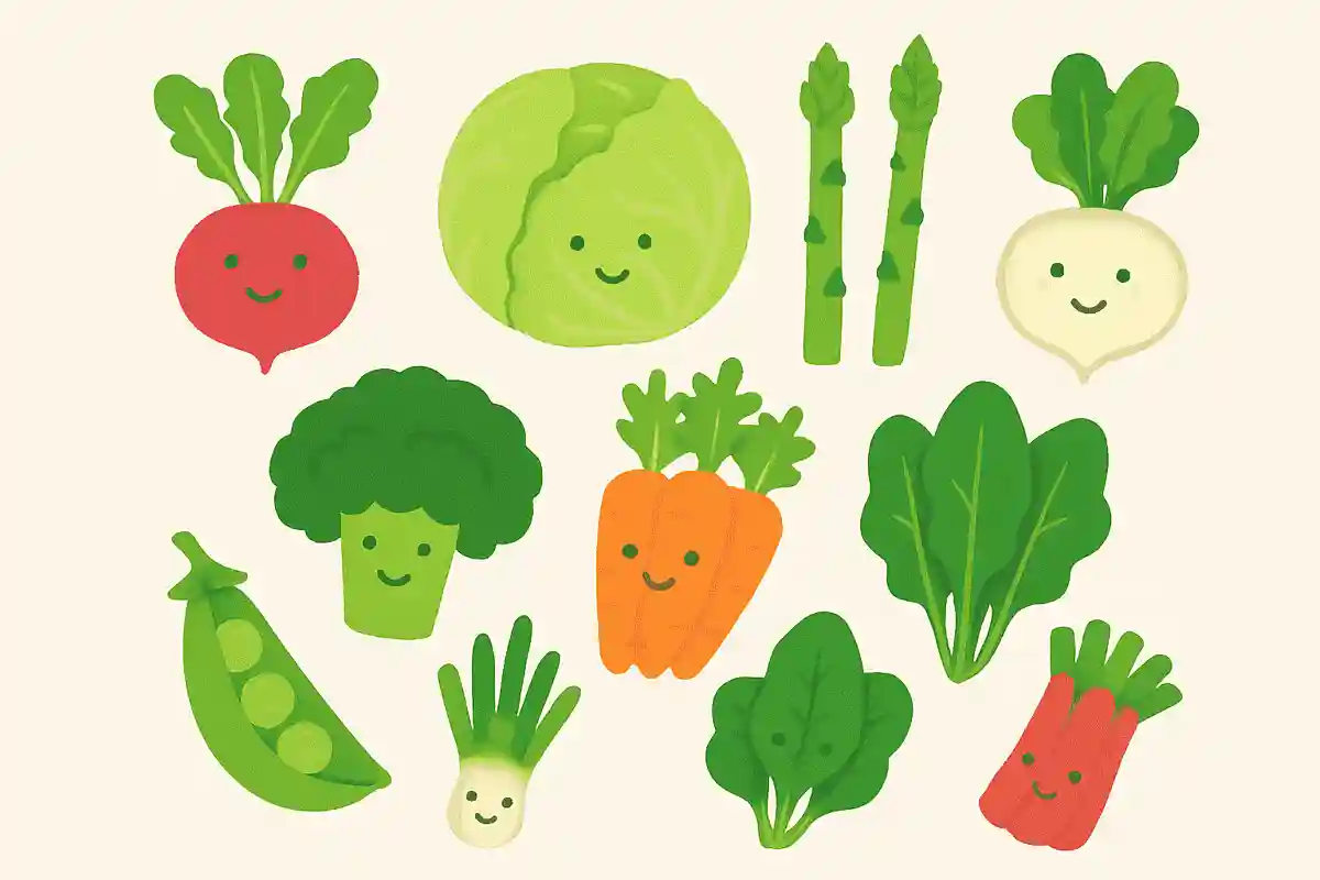 春に大きくなる野菜は？