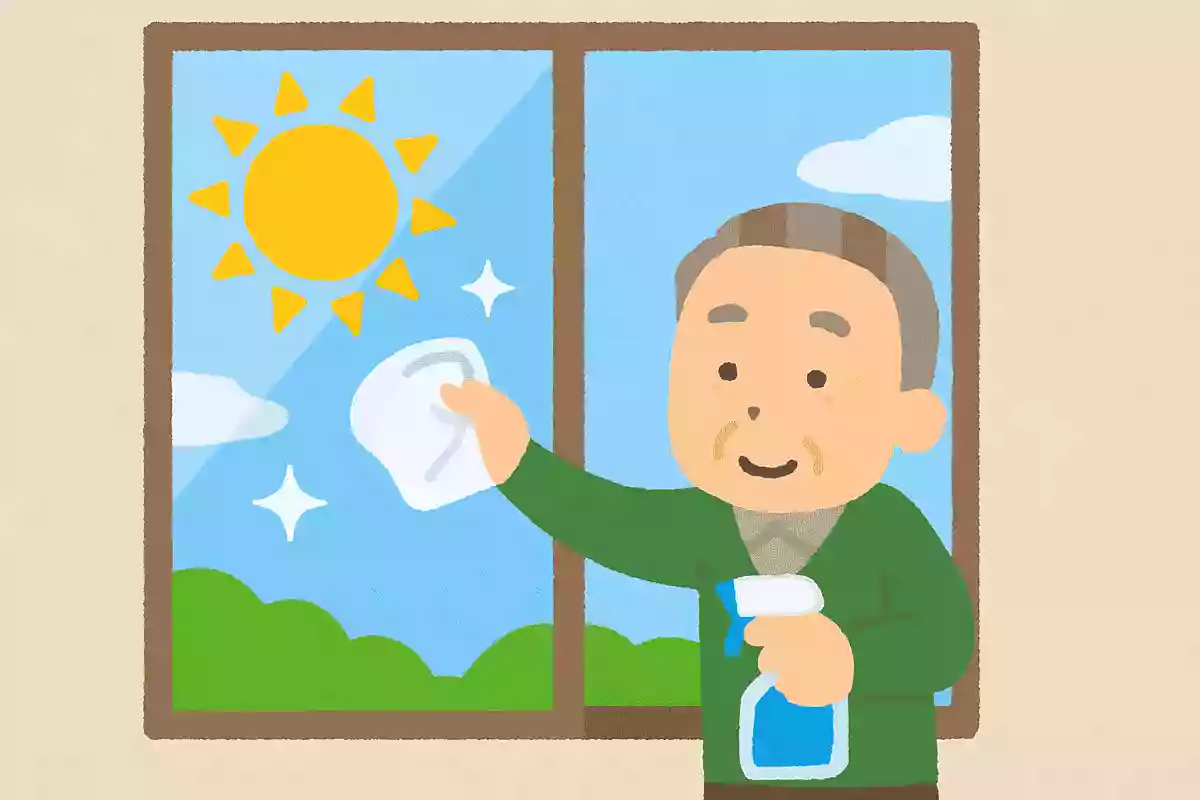窓の掃除に適しているお天気は何でしょうか?