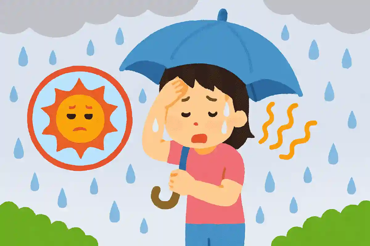 梅雨にも熱中症に注意しなけらばいけない