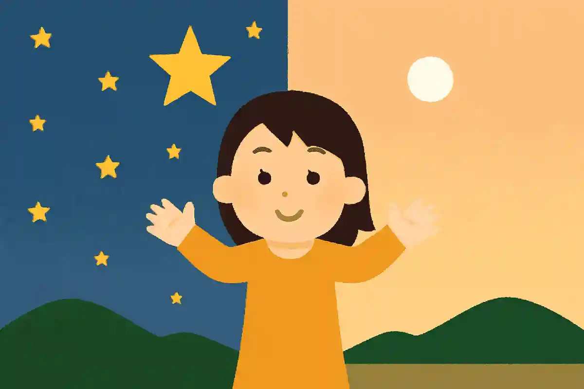 明けの明星と宵の明星は金星のことを指す