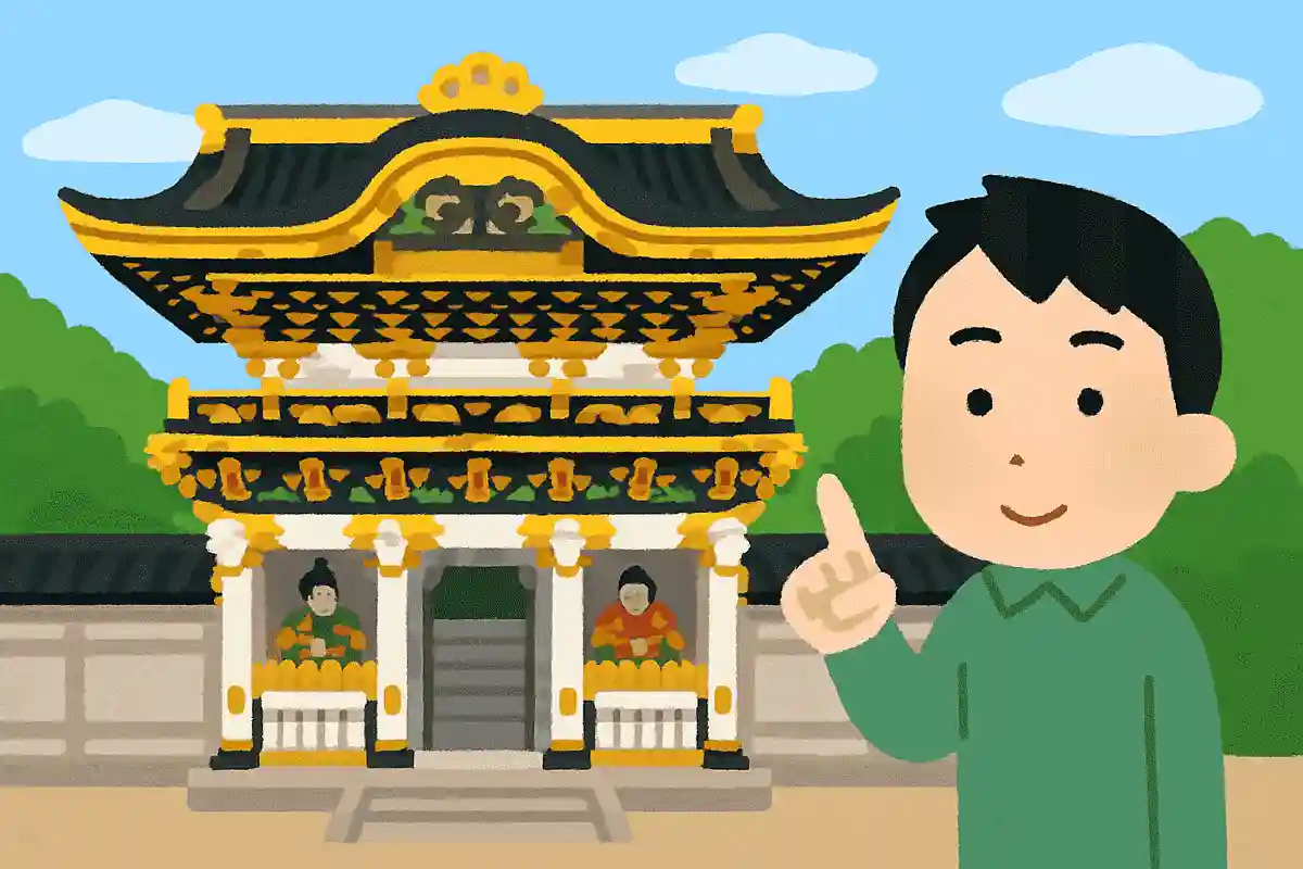 日光東照宮にある彫刻の数は？