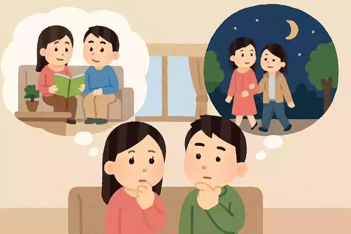 恋人と家でいるのと出かけるのどっちがいい?