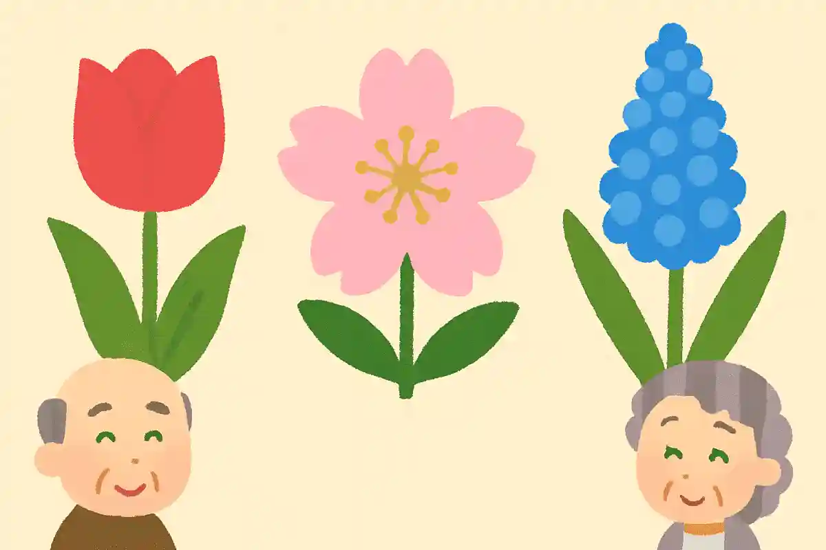 次のうち、春に開花するお花はどれでしょうか?