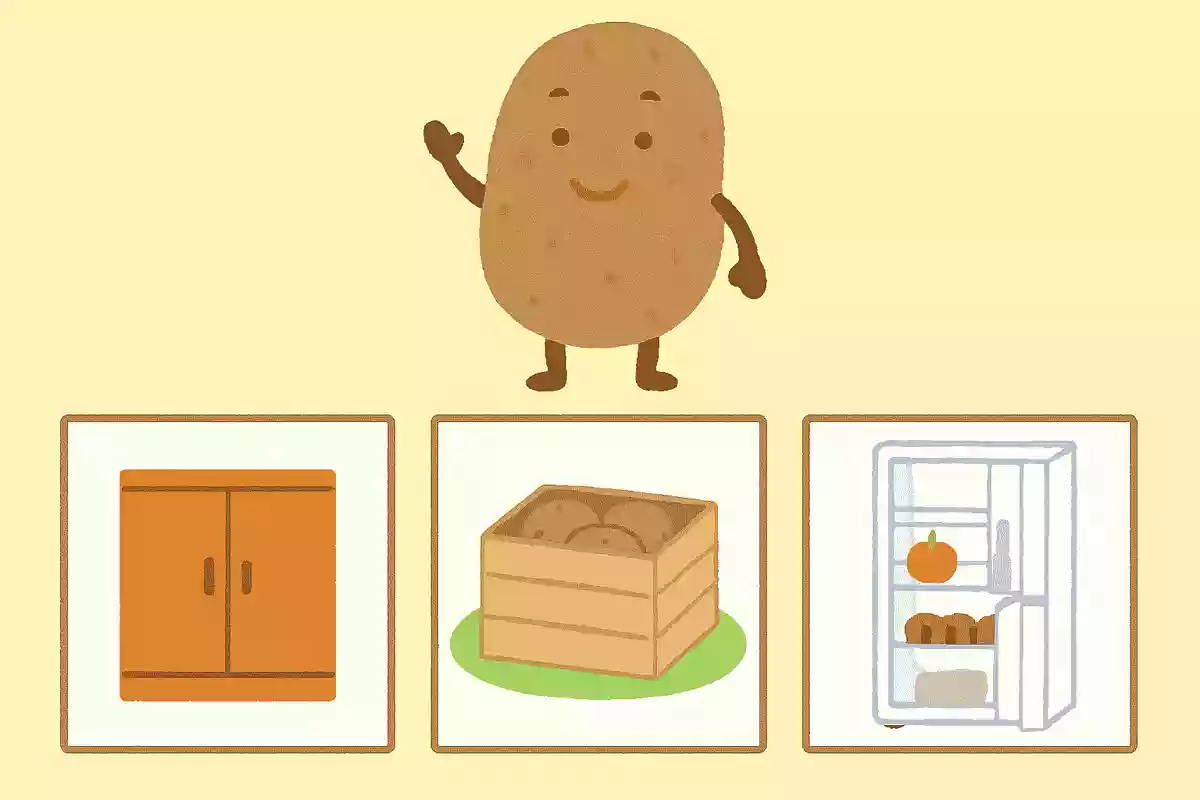 じゃがいもはどこに置いておくと長持ちするでしょう。