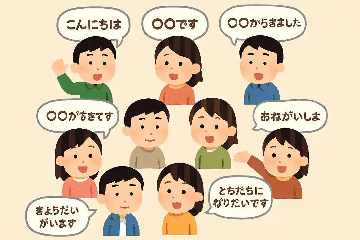 しりとり自己紹介