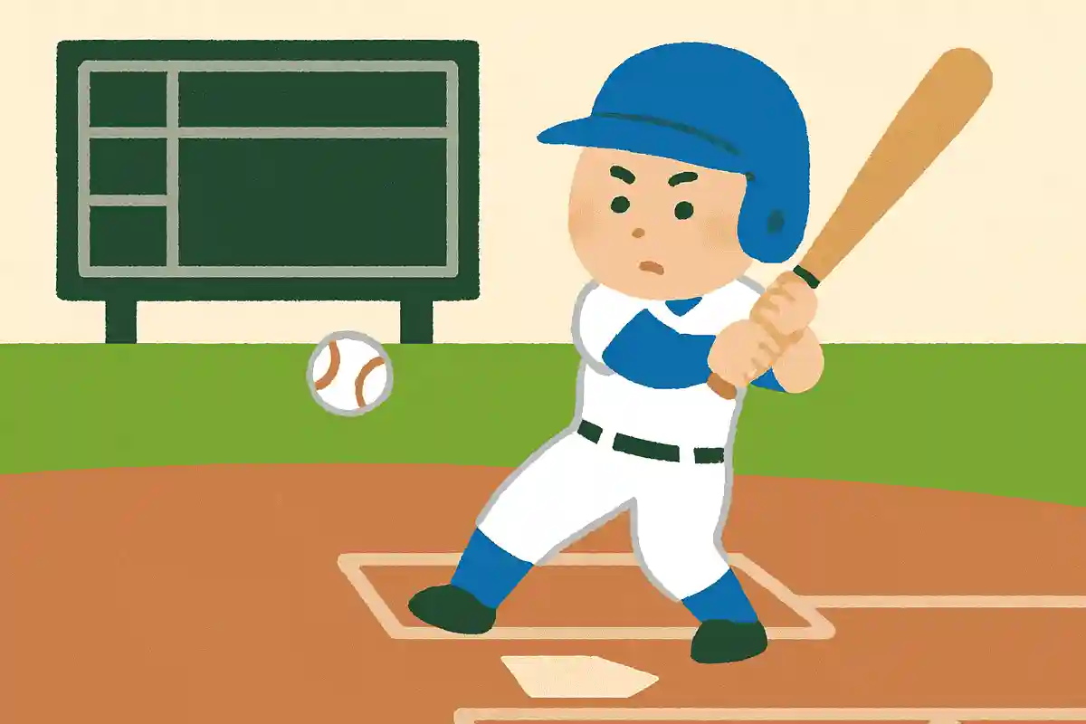 バッターボックスからボールを打った際、足がはみ出ているとどうなるでしょう?