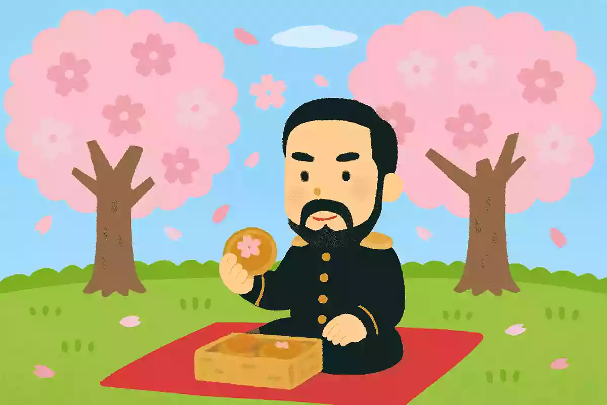明治天皇がお花見をしたときに出されたのは「桜あんぱん」