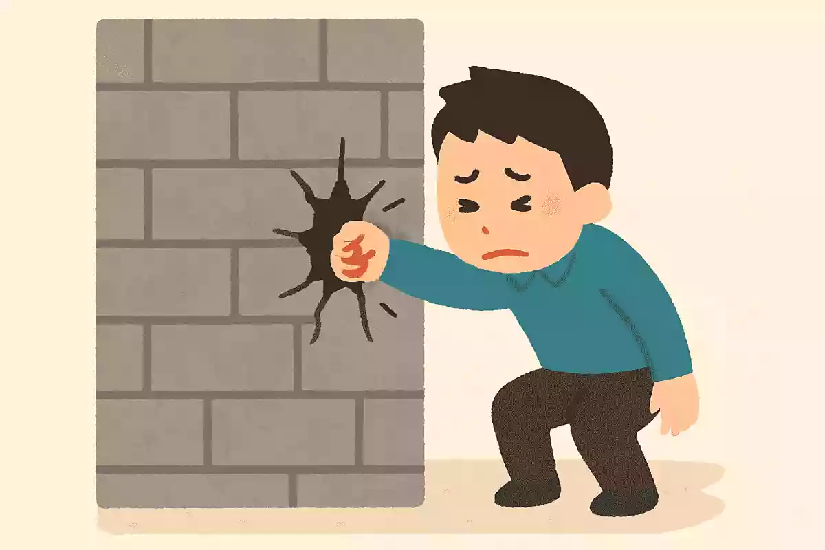 100回叩くと壊れる壁があったとする。でもみんな何回叩けば壊れるかわからないから、90回まで来ていても途中で諦めてしまう。松岡修造