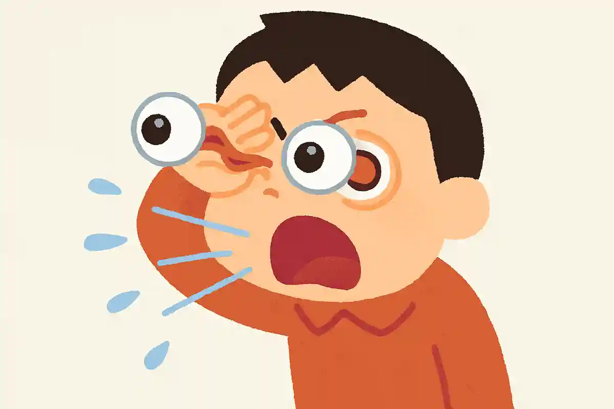 無理やり目を開けたままくしゃみをすると目玉が飛び出ることがある