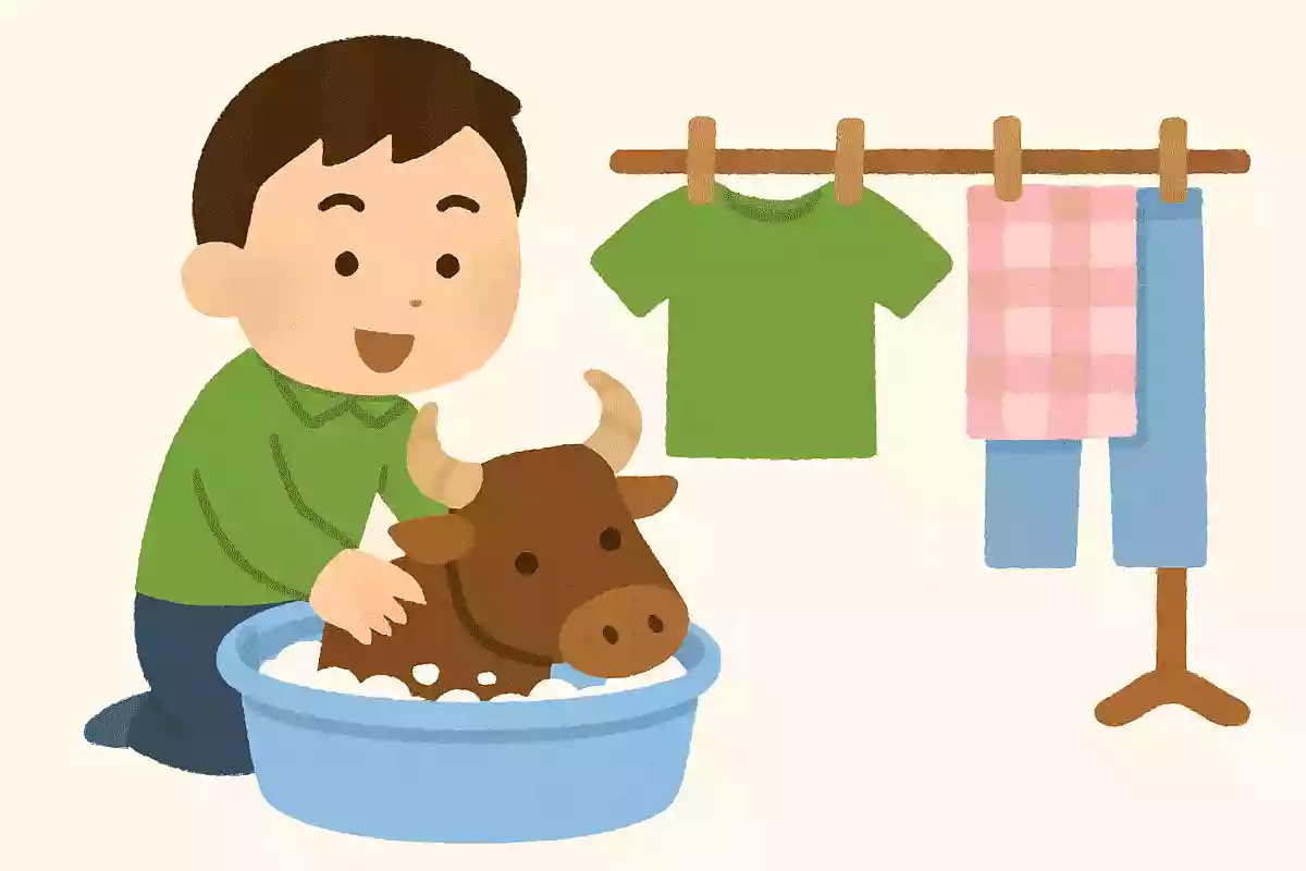 洗濯物を乾かすのは?