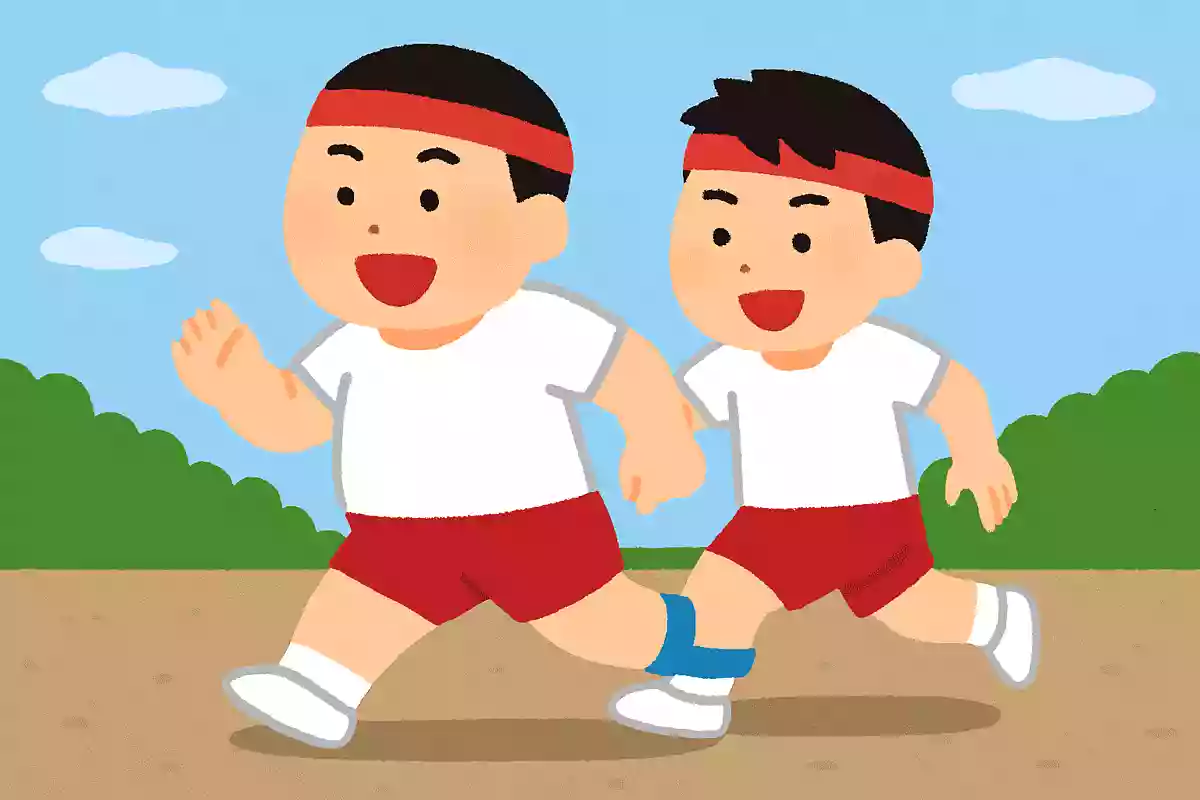 同じ位の身長なら、体格のいい人・足の速い人が前