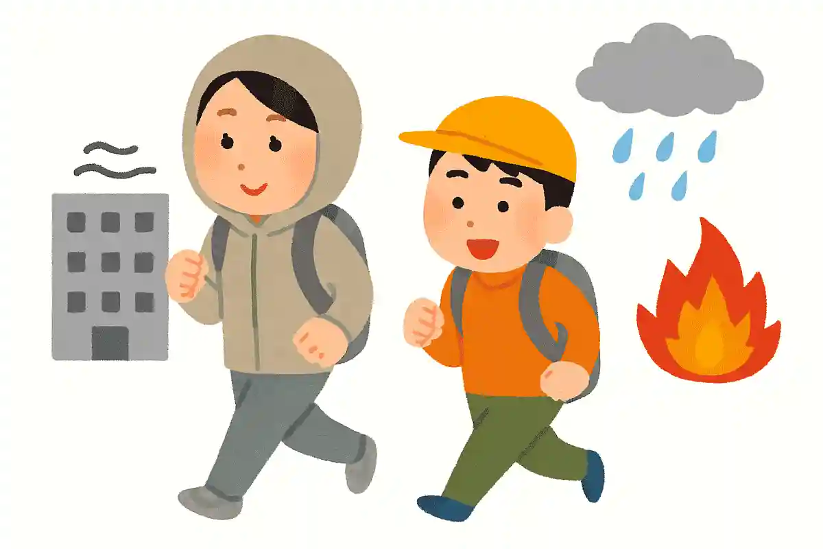 避難するときはどのような服装がいいでしょう？