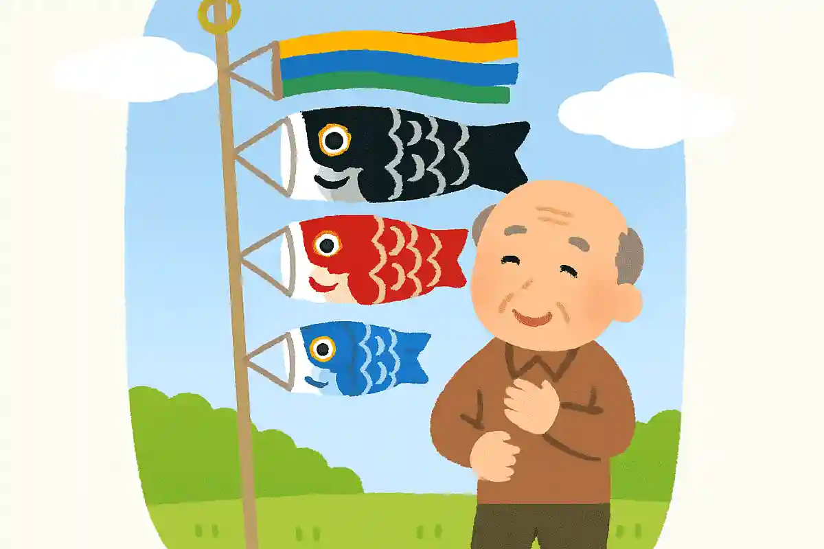 こいのぼりは、子の成長と、出世を願う意味がある