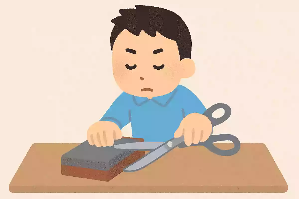はさみの切れ味が落ちたとき、効果的なのはどれ?