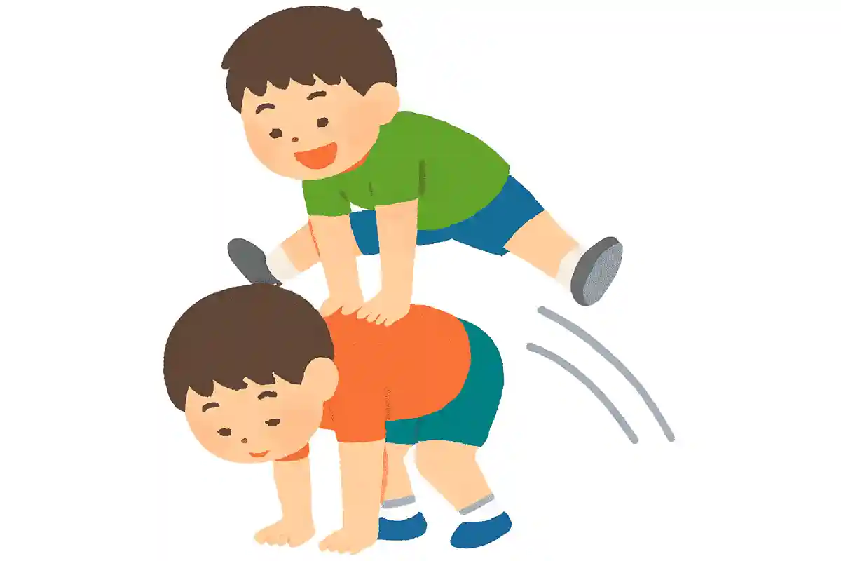 一定のリズムで跳び続ける