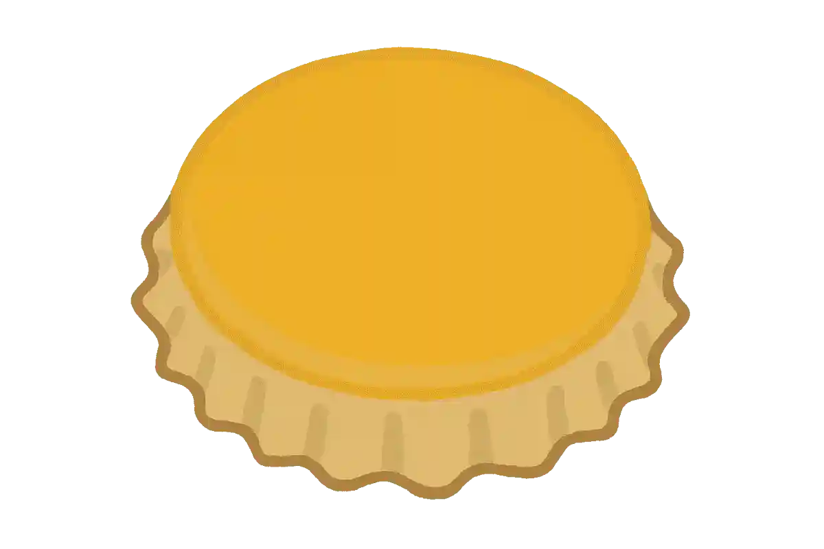 瓶ビールの王冠のギザギザの数は21