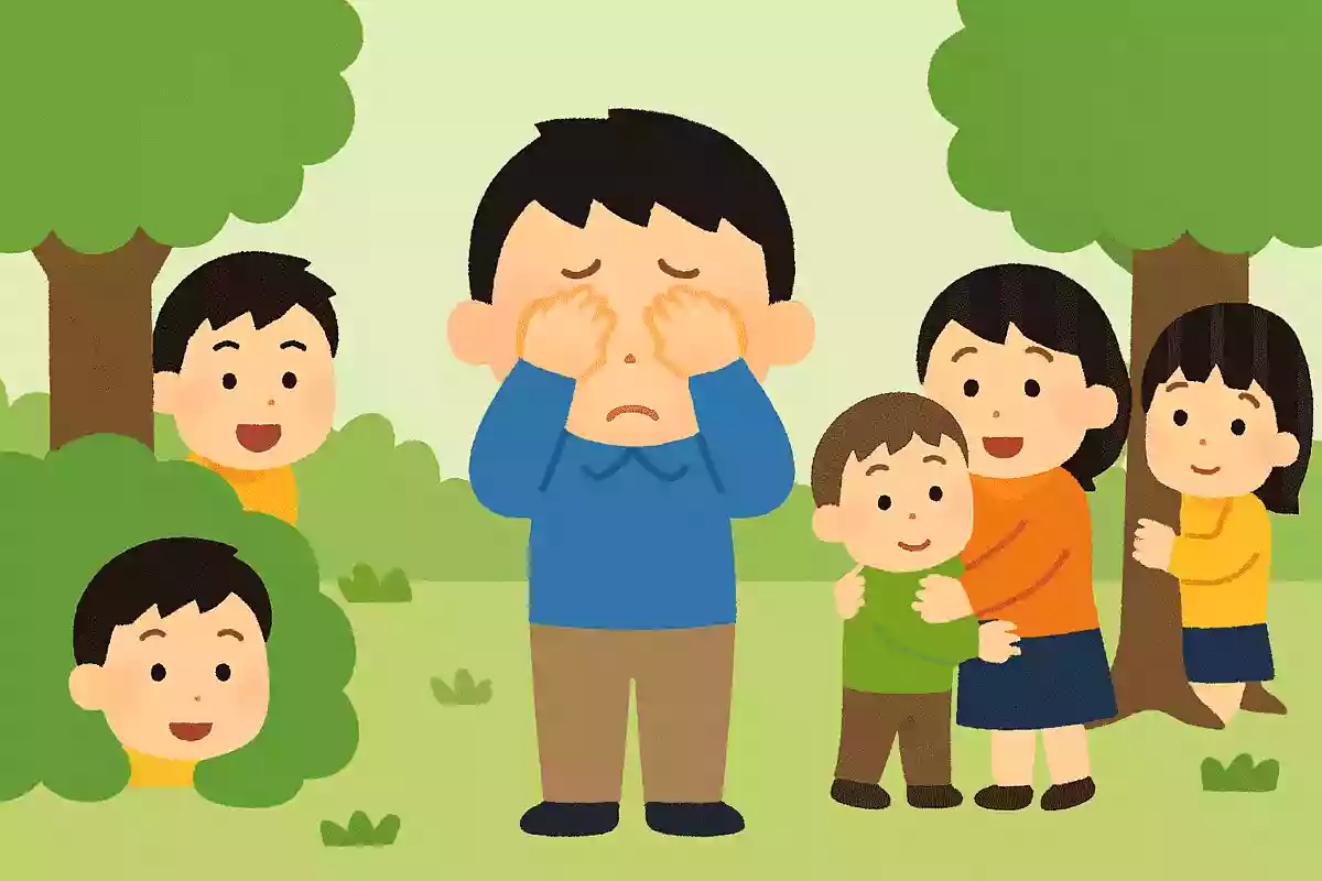 5人でかくれんぼをし、2人見つけましたが、あと何人残っているでしょう？