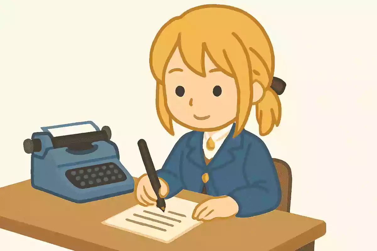 『ヴァイオレット・エヴァーガーデン』のヴァイオレットのように代筆をする人間を何と呼ぶ?