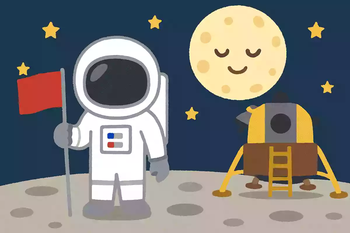 歴史上初めての月面着陸に成功した、その時の宇宙計画の名前は?