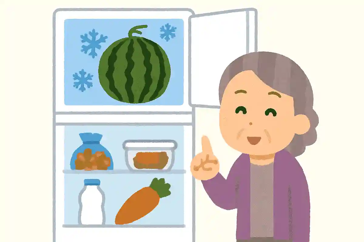 一般家庭にある冷凍庫に入れても凍らない食材は何でしょう？