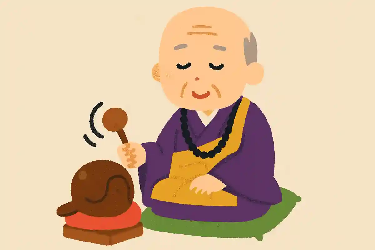 お経を読むときなど、お坊さんが木魚を叩く理由は何でしょうか?