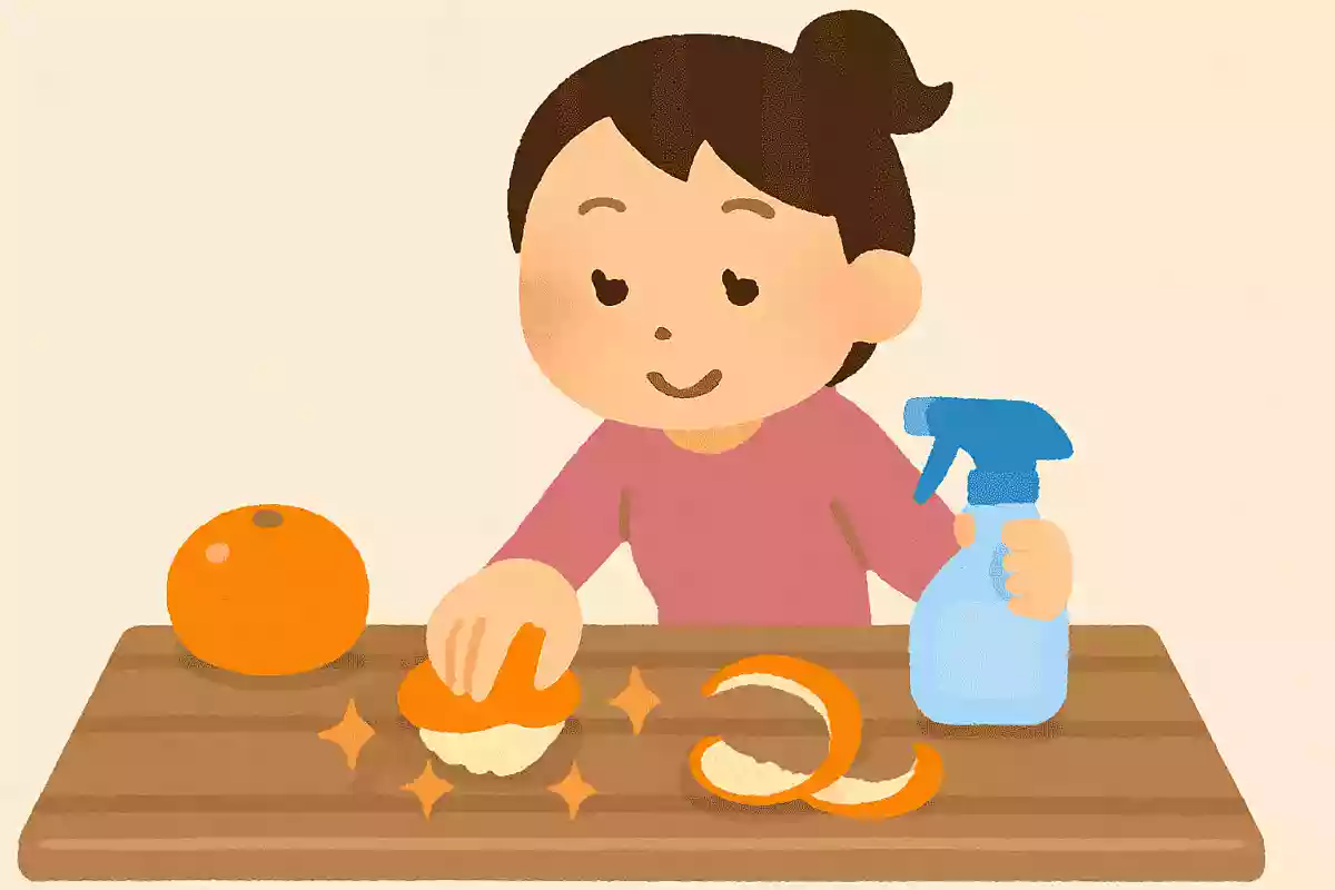 みかんの皮は掃除に使えますが何に有効でしょうか？