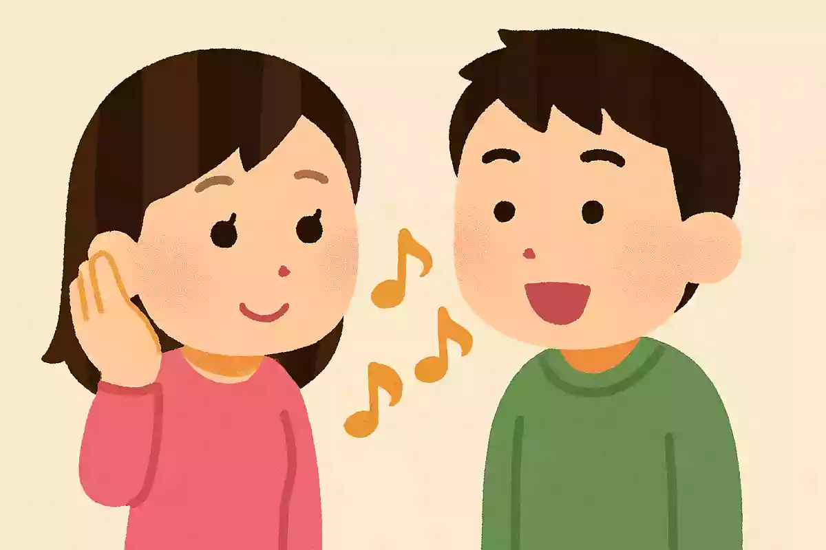 好きな相手の声は他と違って聞こえます。どう聞こえる？