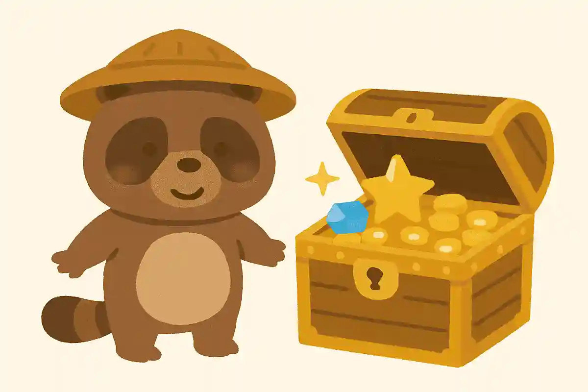 たぬきの宝箱は、どんな箱でしょうか?