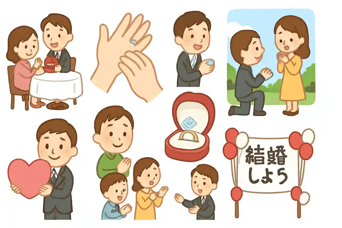 プロポーズの言葉やシチュエーションは？