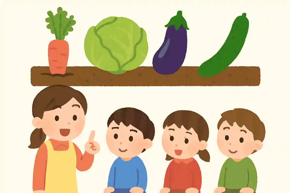 次の野菜の中で、食べるところが土の中で育つのはどれでしょうか?