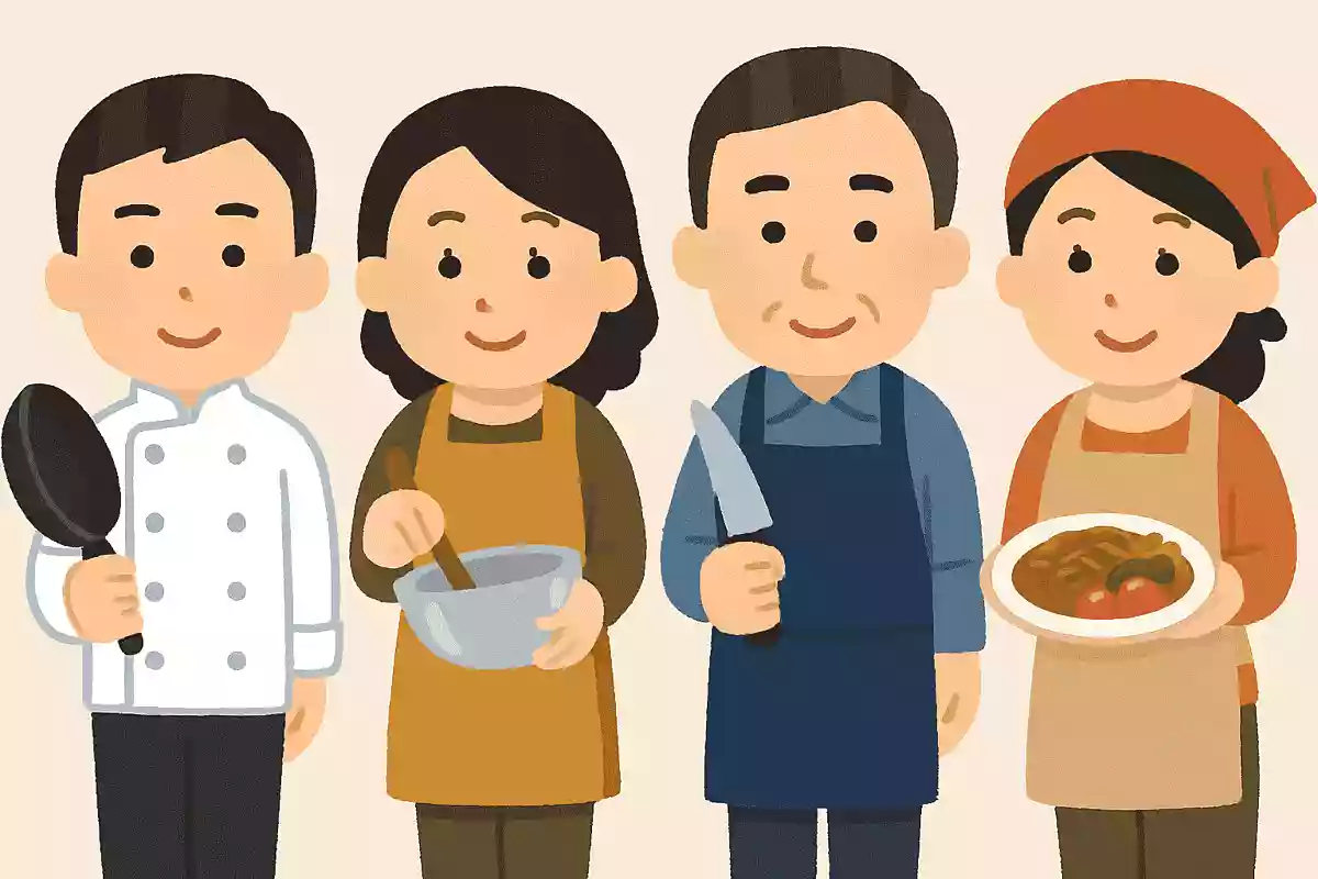 料理がうまそうな人