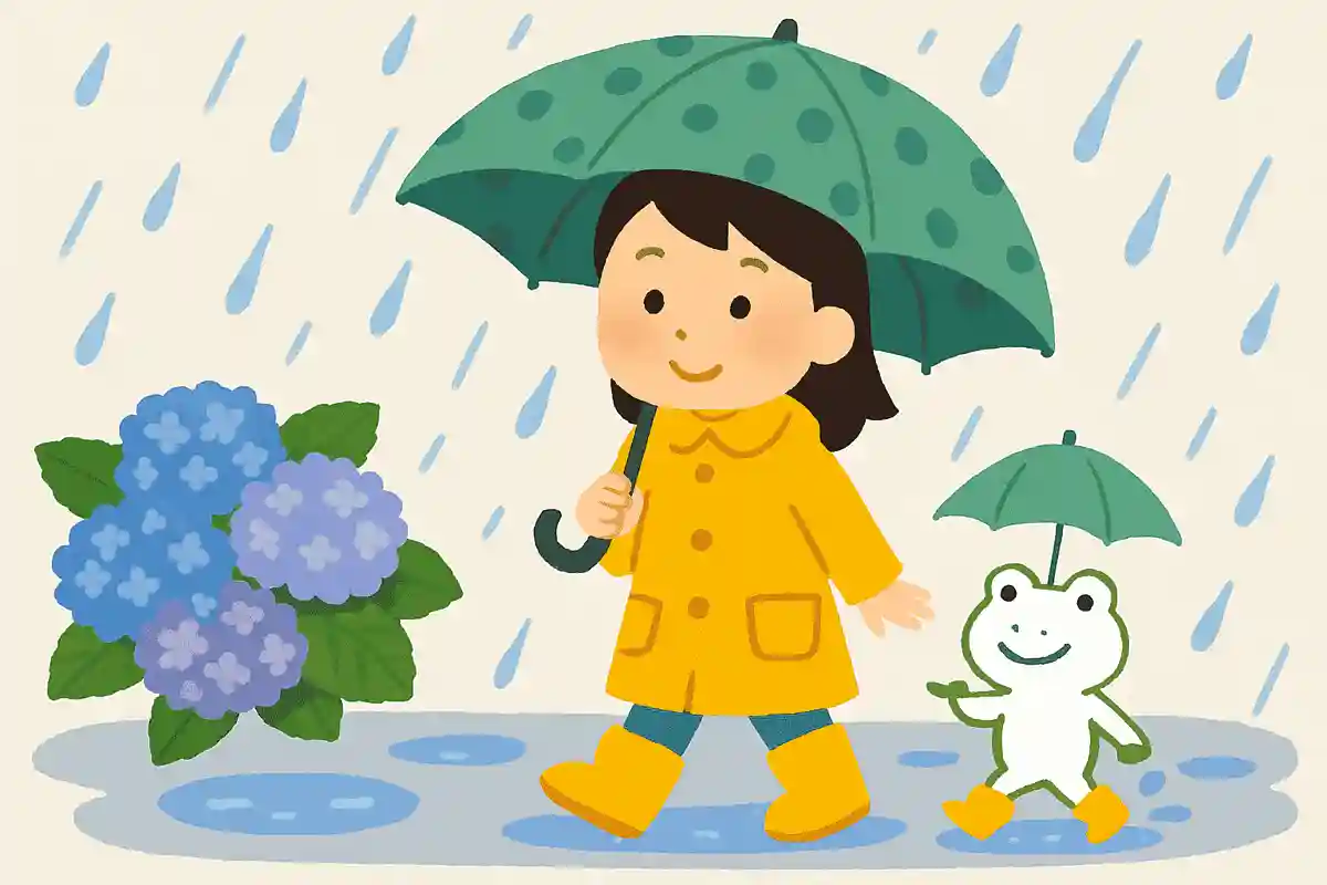 梅雨は海外にもある