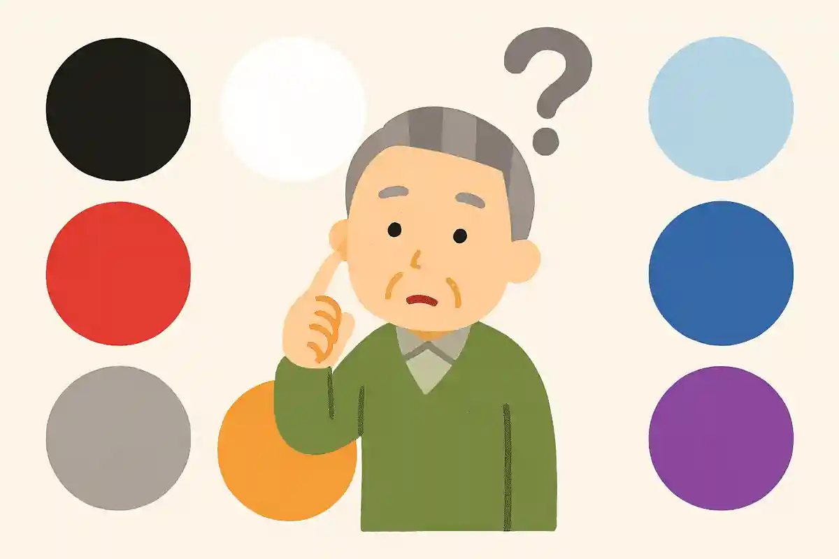 ある人は言います「あれは黒色」だと。ある人は言います「あれは白色」だと。ある人は言います「あれは赤色」だと。ある人は言います「あれは水色」だと。ある人は言います「あれは灰色」だと。ある人は言います「あれは青色」だと。ある人は言います「あれはオレンジ色」だと。ある人は言います「あれは紫色」だと。さて「あれ」とはいったい何？